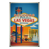 Herzlich willkommen im Las Vegas Nevada Poster (Vorderseite)