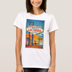 Herzlich willkommen im Las Vegas Nevada T-Shirt