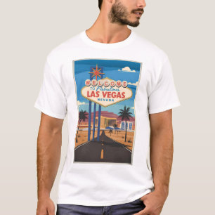 Herzlich willkommen im Las Vegas Nevada T-Shirt