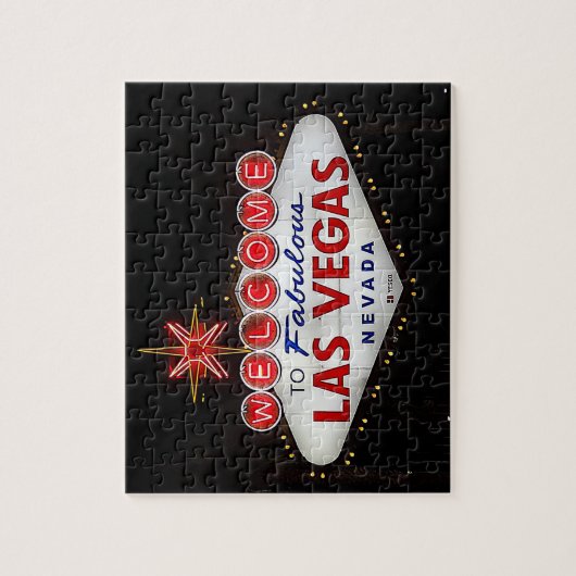 Herzlich willkommen im Las Vegas Sign #2 Jigsaw Pu Puzzle (Vertikal)
