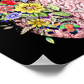 Herzlich willkommen im Monat der Bewusstseinsbildu Poster (Ecke)