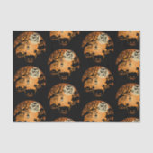 Herzlich willkommen im Nightmare Halloween Pumpkin Seidenpapier (Vorderseite)