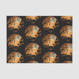 Herzlich willkommen im Nightmare Halloween Pumpkin Seidenpapier