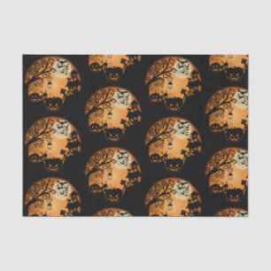 Herzlich willkommen im Nightmare Halloween Pumpkin Seidenpapier