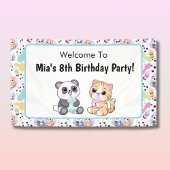 Herzlich Willkommen im Party Kawaii Panda & Tiger  Banner