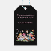 Herzlich willkommen im wunderschönen 1. Geburtstag Geschenkanhänger (Rückseite)