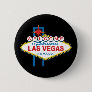 Herzlich willkommen im Zeichen von Las Vegas Button