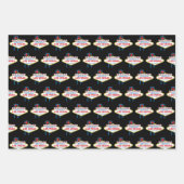 Herzlich willkommen im Zeichen von Las Vegas Geschenkpapier Set (Vorderseite)