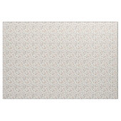 Herzlich Willkommen in Burnt Sienna Mint & Gold Stoff (Yard (91,4 cm))
