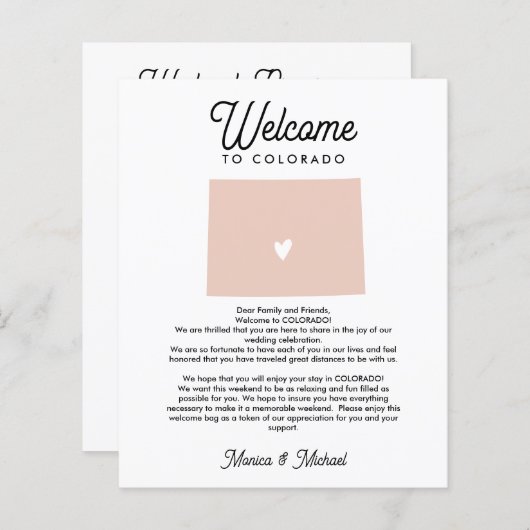 Herzlich willkommen in COLORADO Letter & Internaeu (Vorne/Hinten)