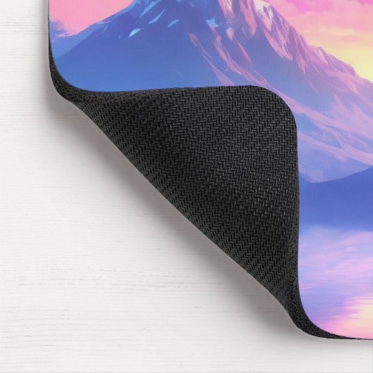 Herzlich willkommen in der Berglandschaft Mousepad (Ecke)