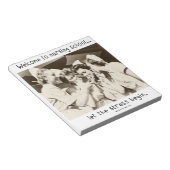 Herzlich willkommen in der Krankenschule - Lass de Notizblock (angewinkelt)