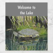 Herzlich willkommen in der Reflektionsnatur des Tu Weinetikett (Einzelnes Label)