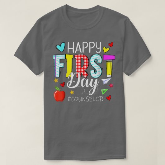 Herzlich willkommen in der Schule T-Shirt (Design vorne)