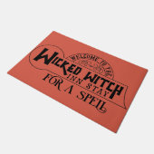 Herzlich willkommen in der Weißen Hexengebirge, bl Fußmatte (Schrägansicht)