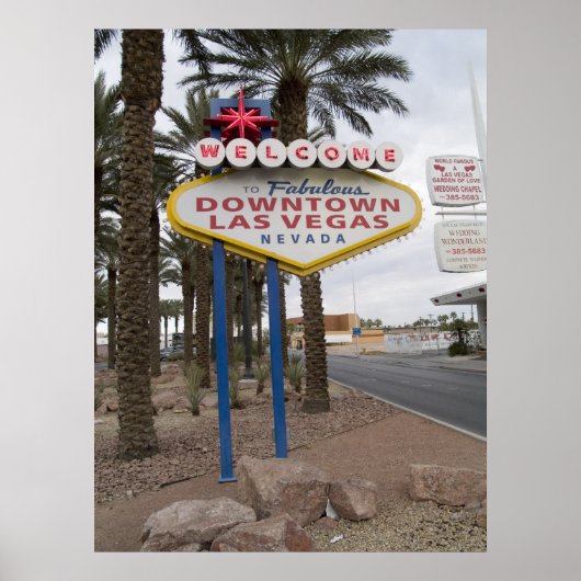 Herzlich willkommen in Downtown Las Vegas Poster P (Vorne)