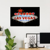 Herzlich willkommen in Fabulous Las Vegas Poster (Heimbüro)