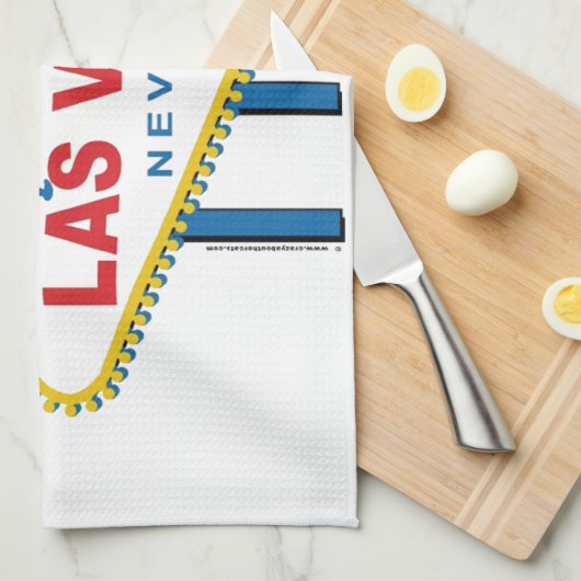 Herzlich willkommen in Fabulous Las Vegas Weihnach Handtuch (Viertel Falte)