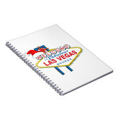 Herzlich willkommen in Fabulous Las Vegas Weihnach Notizblock (Rechte Seite)