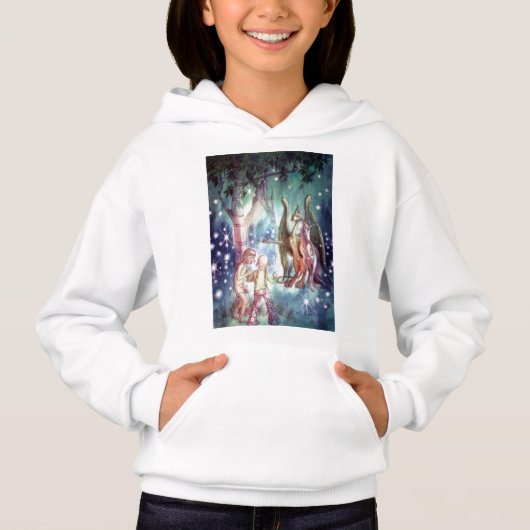 Herzlich willkommen in Fairyland Hooded T - Shirt (Vorderseite)