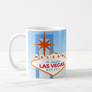 Herzlich willkommen in Las Vegas Nevada Kaffeetasse