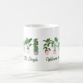 Herzlich willkommen in meinem Jungle Funny Pflanze Kaffeetasse (Mittel)