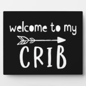 Herzlich willkommen in meinem Kinderzimmer-Labyrin Fotoplatte (Vorderseite)