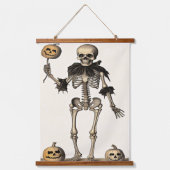 Herzlich willkommen in meinem Salon Wall Wandteppich Mit Holzrahmen (Vorderseite)