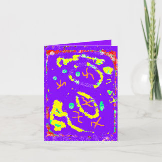 Herzlich willkommen in meiner Party Feier Karte Fa