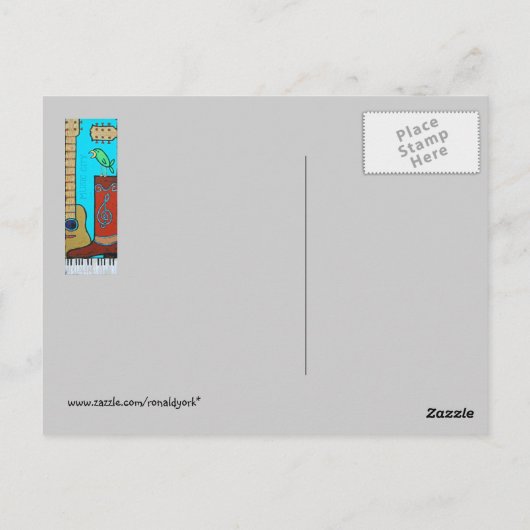 Herzlich Willkommen in NashvilleTennessee! Postkarte (Rückseite)