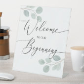 Herzlich willkommen in unserem Eukalyptus Pedestal Sockelschild (In Situ)