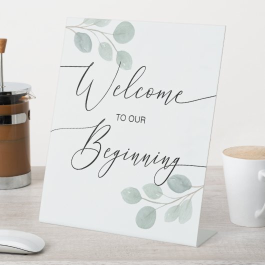 Herzlich willkommen in unserem Eukalyptus Pedestal Sockelschild (In Situ)