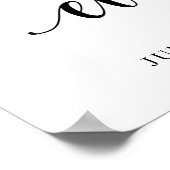 Herzlich willkommen in unserem glücklichen aller Z Poster (Ecke)