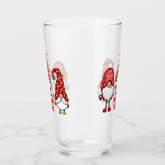 Herzlich willkommen in unserem Gnome Weihnachtsgla Glas (Links)