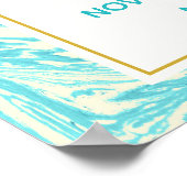 Herzlich willkommen in unserem Hochzeitsdesign aus Poster (Ecke)