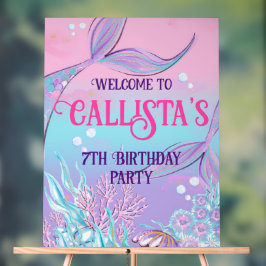 Herzlich willkommen in unserem Magischen Meerjungf Acrylschild