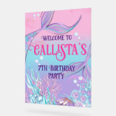 Herzlich willkommen in unserem Magischen Meerjungf Acrylschild (Winkel)