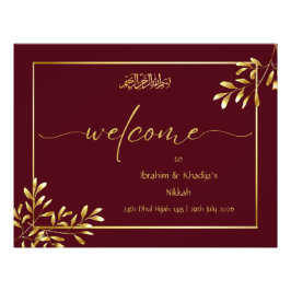 Herzlich willkommen in unserem Nikkah - Islamische Fotodruck