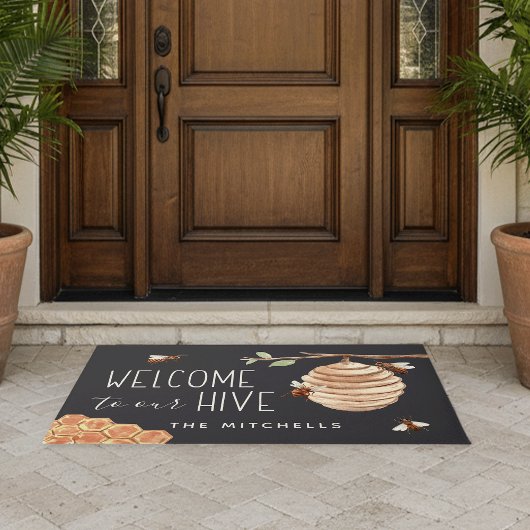 Herzlich Willkommen in unserem Personalisierten Bi Fußmatte