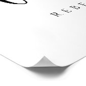 Herzlich willkommen in unserem Personalisierten Ho Poster (Ecke)