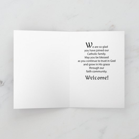 Herzlich willkommen in unserem Pfarrglas Karte (Innenseite)