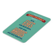 Herzlich willkommen in unserem taubfreundlichen Kl Magnet (Linke Seite)