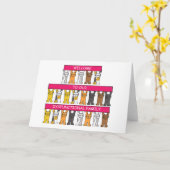 Herzlich willkommen in unserer dysfunktionalen Fam Karte (Gelbe Blume)