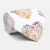 Herzlich willkommen Krawatte, Valentine Krawatte (Gerollt)