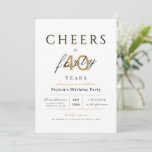 Herzlich willkommen zu 40 Jahren elegantem, modern Einladung<br><div class="desc">Moderne und elegante Feier zu 40 Jahren Geburtstagsfeier mit stilvollem Drehbuch und Typografie mit edlen Party-Details in edlem Gold,  Schwarz und Weiß,  schlicht und elegant,  Ideal für das 40. Party oder jedes andere Zeitalter.</div>