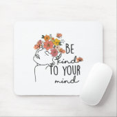 Herzlich willkommen zu deiner bunten Blume Psychis Mousepad (Mit Mouse)