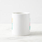 Herzlich willkommen zu Ihrer positiven Botschaft, Kaffeetasse (Mittel)