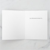 Herzlich willkommen zum Geburtstag mit Name & Alte Karte (Innenseite)