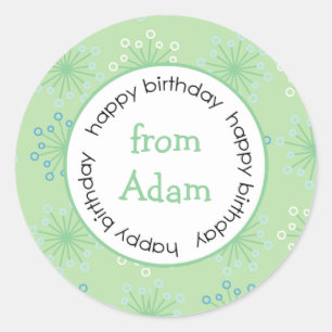 Herzlich willkommen zum/vom Aufkleber (#LABL027)