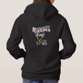 Herzliche Anerkennung für den Internationalen Kran Hoodie (Rückseite)